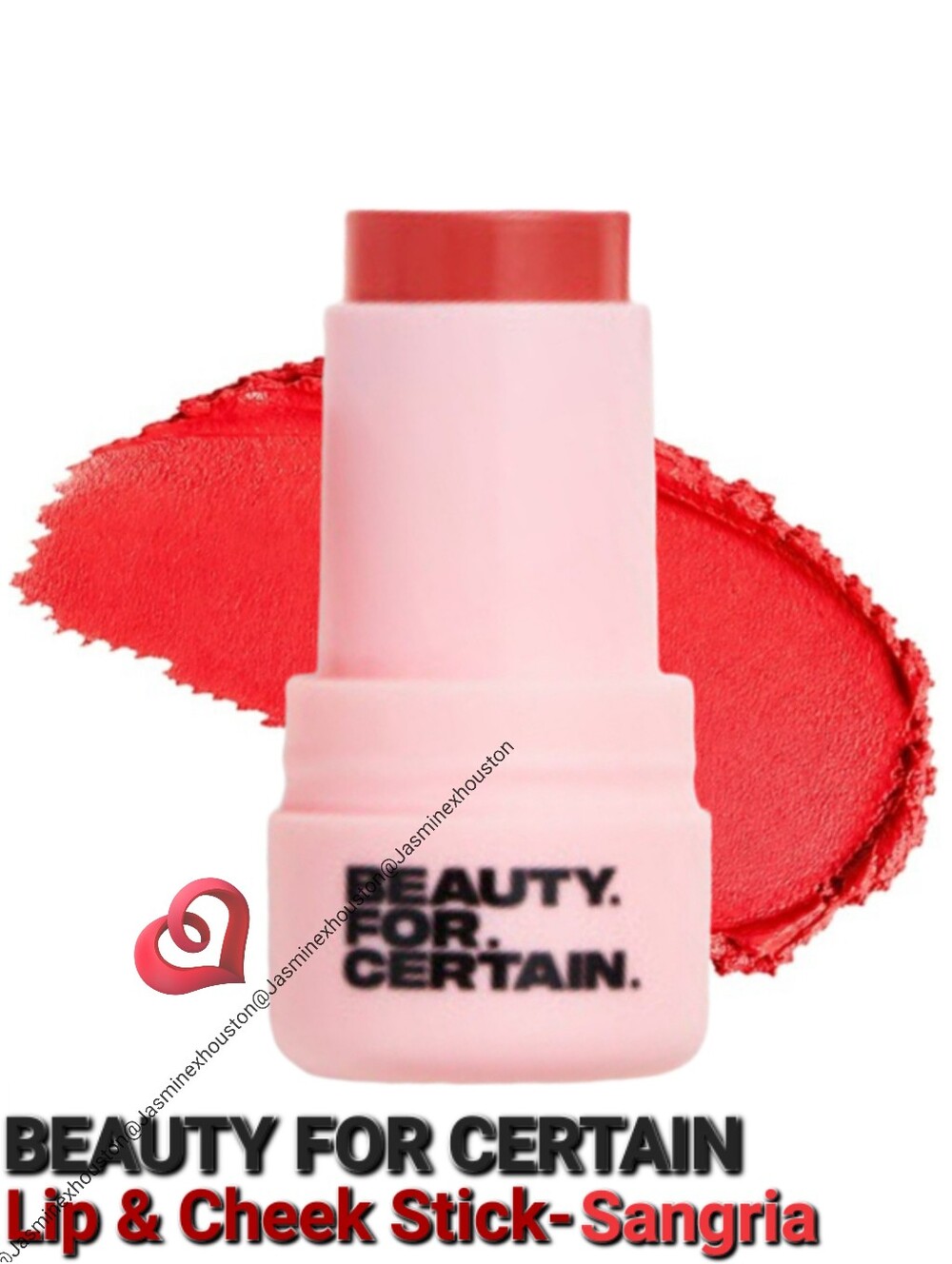 🎉2•$13/3•$18🎉 BEAUTY FOR CERTAIN Lip + Cheek Stick in Sangria